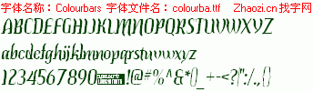 查看字体及作者详细介绍