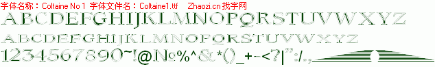 查看字体及作者详细介绍