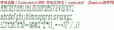 查看字体及作者详细介绍