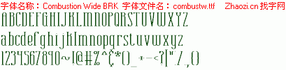 查看字体及作者详细介绍