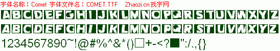 查看字体及作者详细介绍