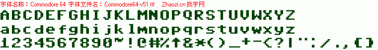 查看字体及作者详细介绍