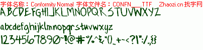 查看字体及作者详细介绍