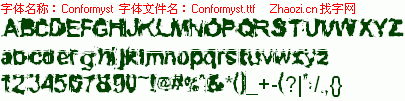 查看字体及作者详细介绍