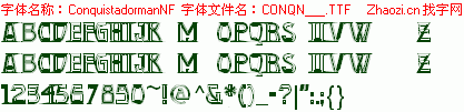 查看字体及作者详细介绍