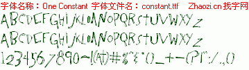 查看字体及作者详细介绍