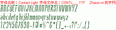 查看字体及作者详细介绍