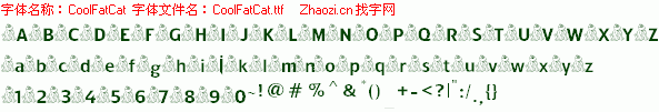 查看字体及作者详细介绍
