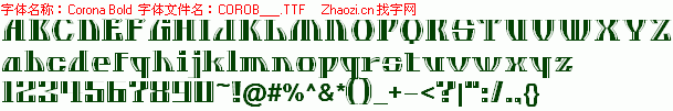 查看字体及作者详细介绍