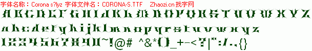 查看字体及作者详细介绍