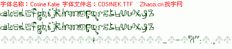 查看字体及作者详细介绍