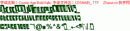查看字体及作者详细介绍