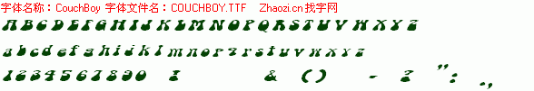 查看字体及作者详细介绍