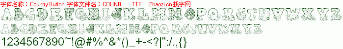 查看字体及作者详细介绍