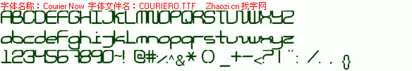 查看字体及作者详细介绍