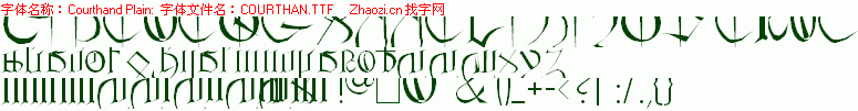 查看字体及作者详细介绍