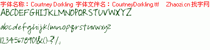 查看字体及作者详细介绍