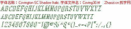 查看字体及作者详细介绍