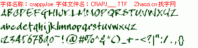 查看字体及作者详细介绍