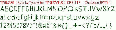 查看字体及作者详细介绍