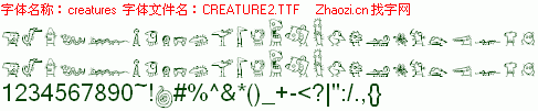 查看字体及作者详细介绍
