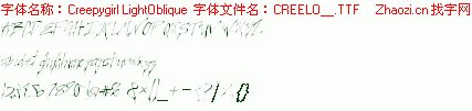 查看字体及作者详细介绍