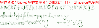查看字体及作者详细介绍