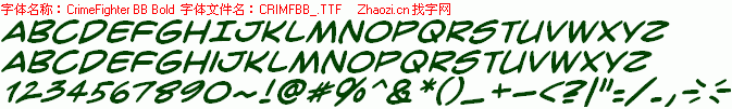 查看字体及作者详细介绍