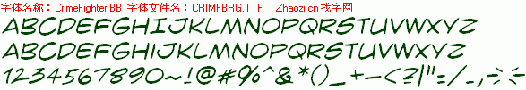 查看字体及作者详细介绍