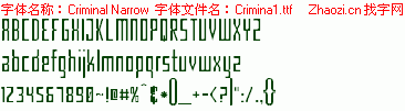 查看字体及作者详细介绍