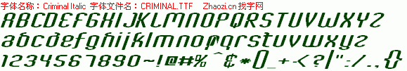 查看字体及作者详细介绍