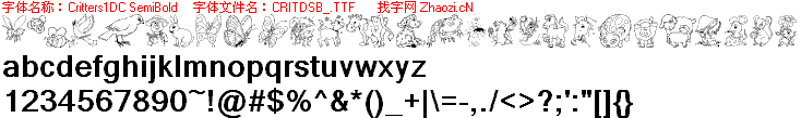 查看字体及作者详细介绍