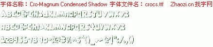 查看字体及作者详细介绍