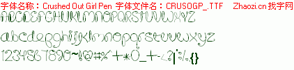 查看字体及作者详细介绍