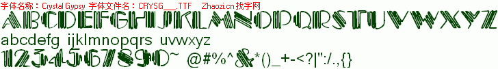查看字体及作者详细介绍