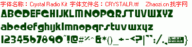 查看字体及作者详细介绍