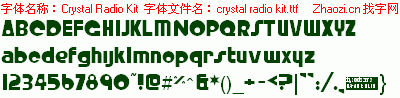 查看字体及作者详细介绍