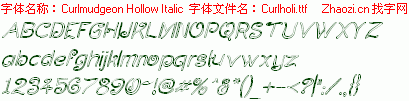查看字体及作者详细介绍
