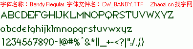 查看字体及作者详细介绍
