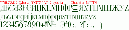 查看字体及作者详细介绍
