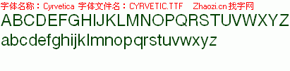 查看字体及作者详细介绍