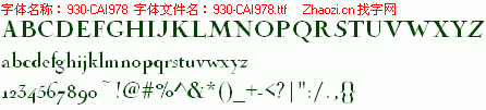 查看字体及作者详细介绍