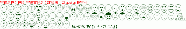 查看字体及作者详细介绍