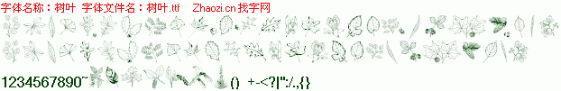 查看字体及作者详细介绍