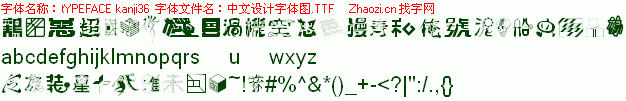 查看字体及作者详细介绍