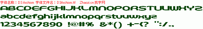 查看字体及作者详细介绍