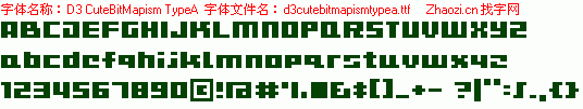 查看字体及作者详细介绍