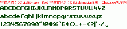 查看字体及作者详细介绍