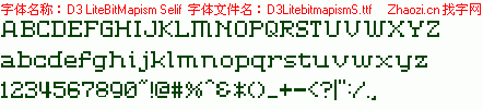 查看字体及作者详细介绍