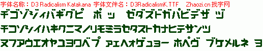 查看字体及作者详细介绍
